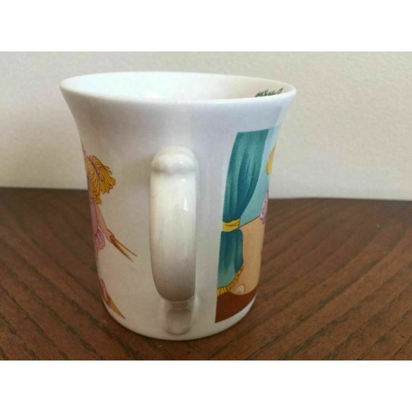 VTG Cabbage Patch Doll Ballerina Kids Ceramic Mug O.A.A. Inc 1984 - Picture 6 of 8